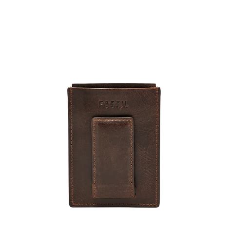 fossil paul rfid magnetic card case|Fossil Men's Paul Leather Rfid Blocking Magnetic Card Case Wallet.